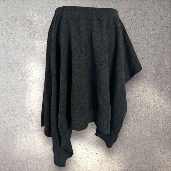 Source Unknown Dresses & Skirts - Zucca Womens Black Asymmetrical Hem Skirt Gothic Lagenlook Vintage Style Medium